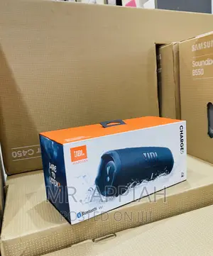 Portable Bluetooth JBL Charge 5 Speaker(Blue Black).