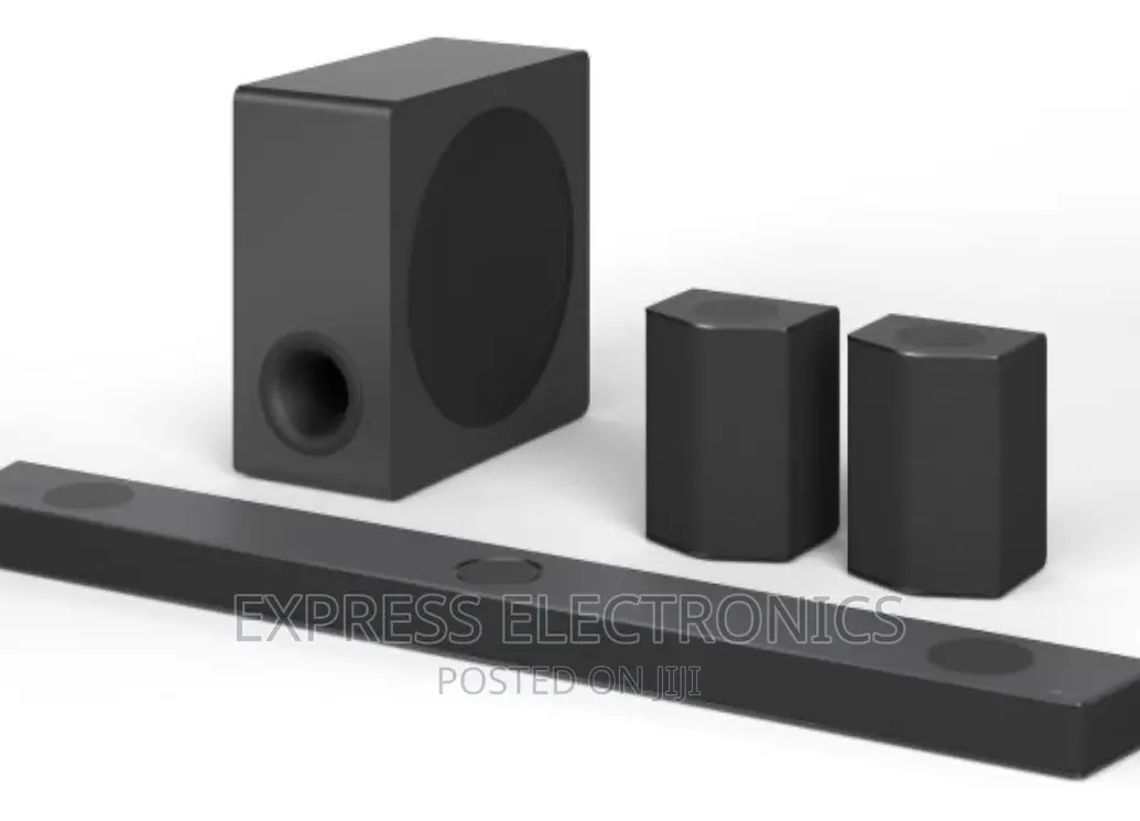 Black Cinematic Experience S80QR LG Sound System