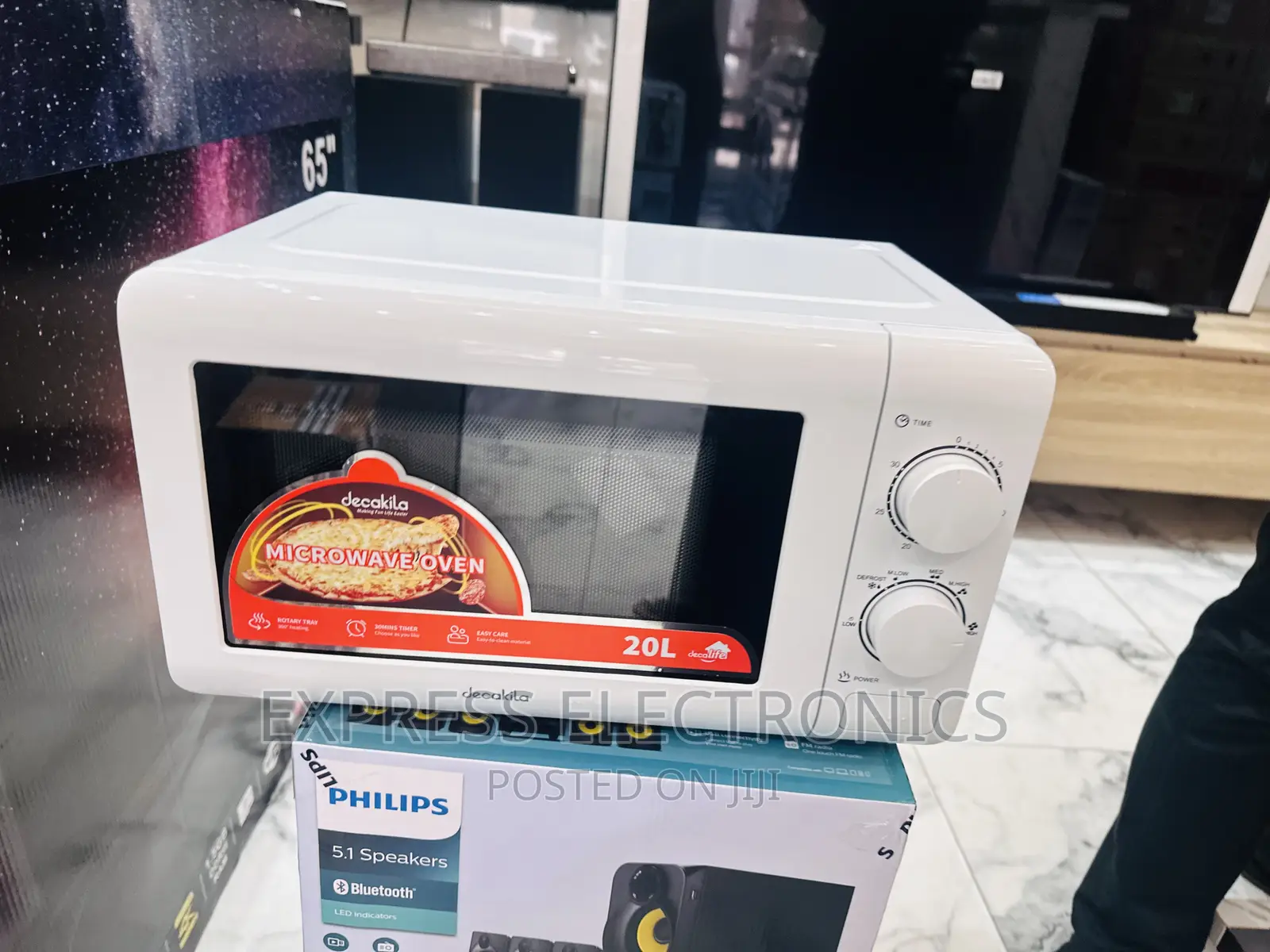 White Oven  Decakila Microwave