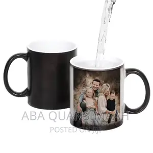 Customized Magic Mug,Bottles,Kitchen Spoons and a Glass Cup