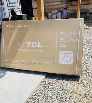Purchase Original TCL 75P635 75” HDR Smart Led Tv.