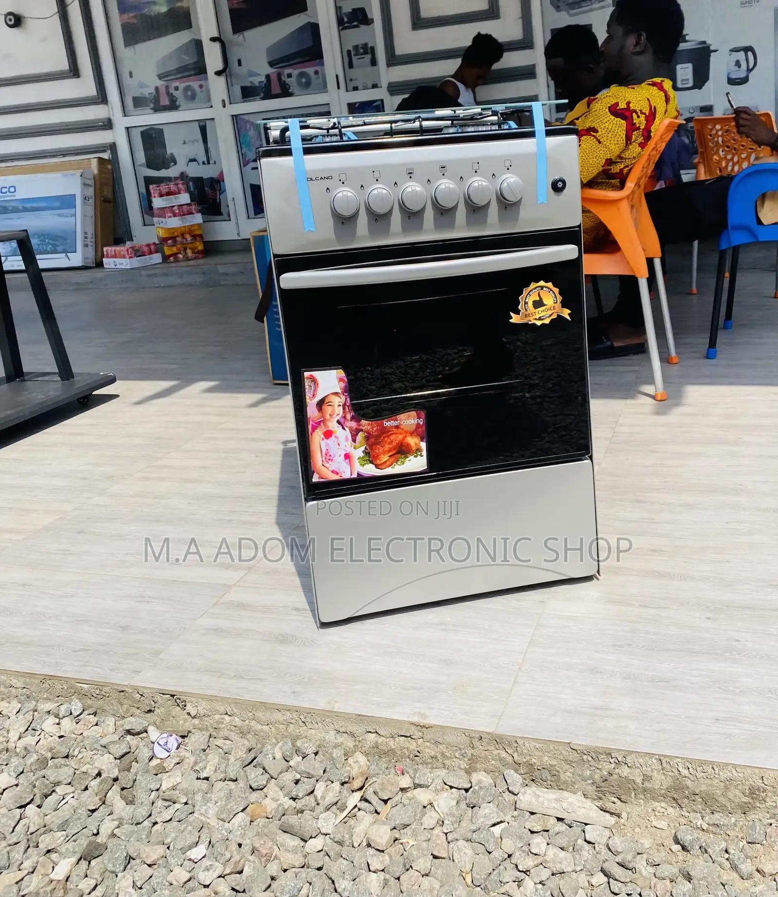 Purchase Authentic Volcano 50x50 4 Gas Burner With Oven.