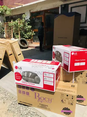 LG Black/Red Vacuum Cleaner 20 Liters Electric