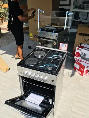 Electric 2 Gas 2 Cooker Oven With Grill 50x50 Volcano Gray