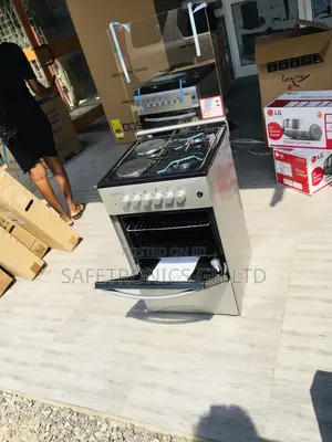 Oven With Grill 50x50 Volcano 2 Gas 2 Electric Glass Lid