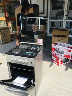 Oven With Grill 50x50 Glasslid 2 Electric 2 Gas Volcano