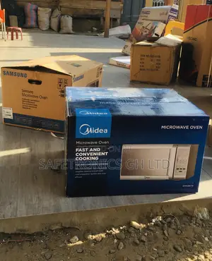 28 Liters EM928ETB Countertop Gray Midea Electric Microwave