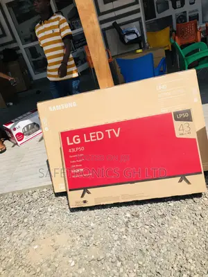 LG LP50 Smart Black Glossy LED UHD 43 Inches Electric Tv