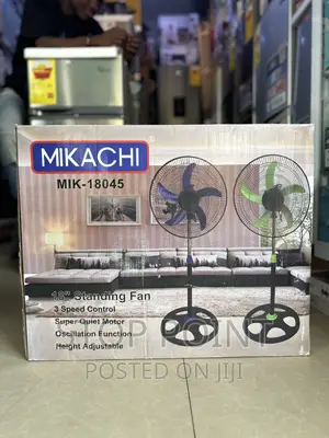 Mikachi 18 Inch Standing Fan
