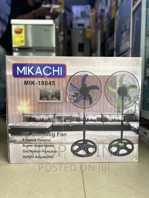 Mikachi 18 Inch Standing Fan