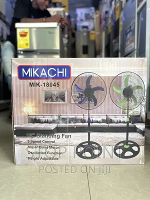 Mikachi 18 Inch Standing Fan