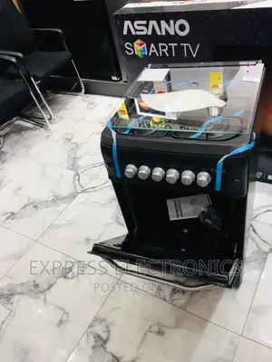 4burner Gas Cooker Oven Grill 50-55 Black Ferre 