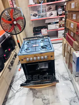 Wooden Like  4burner Gas Cooker Oven 50/59