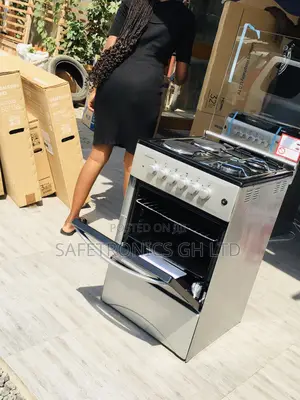 Volcano 50x50 2 Gas Burner 2 Electric Gray Oven With Grill