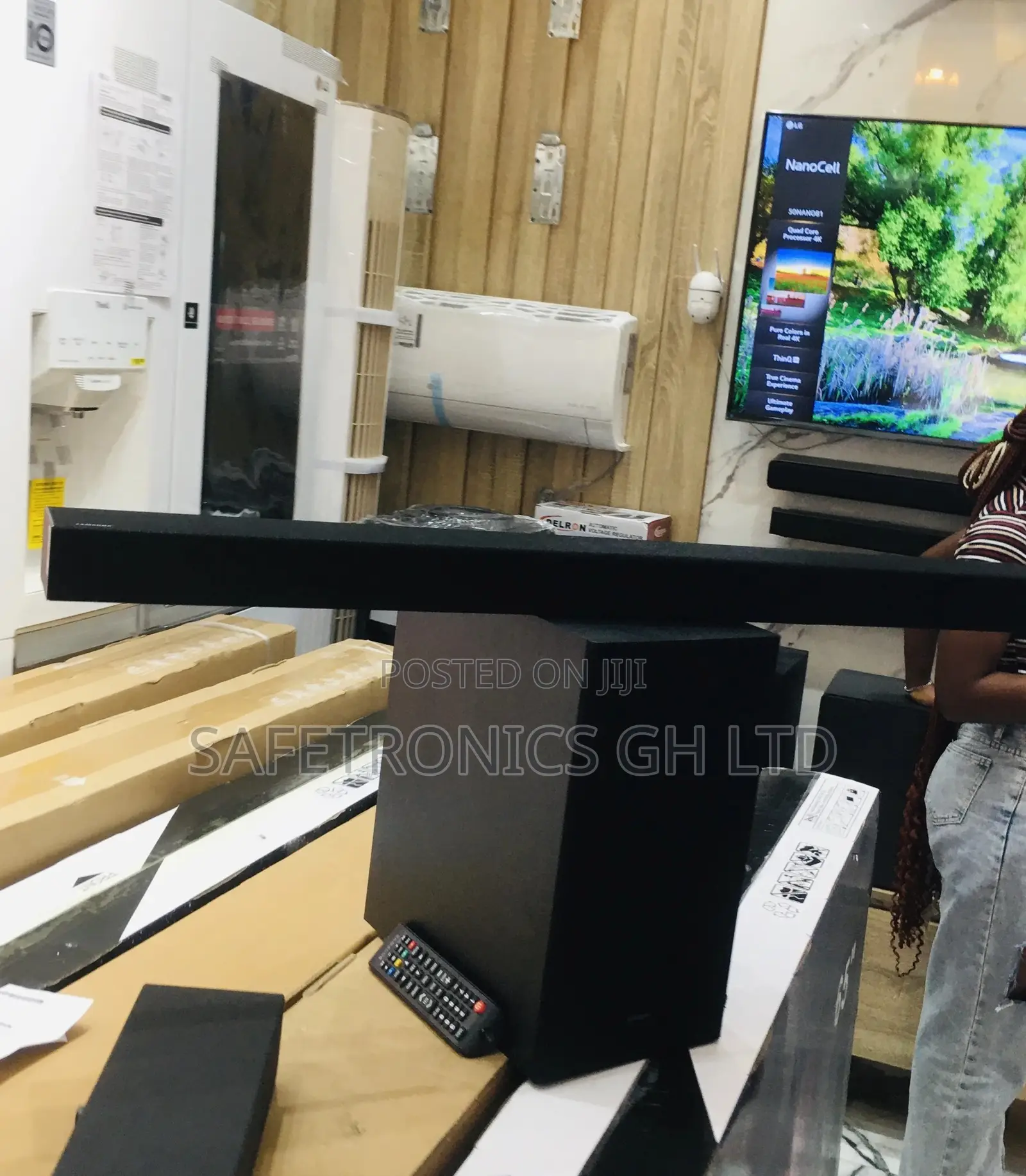 Electric B550 Wireless Black Bluetooth Samsung Soundbar