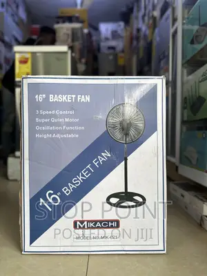 Durable Basket Standing Fan