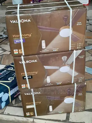 Valbona Design Ceiling Fan With Remote Control and Light 56"
