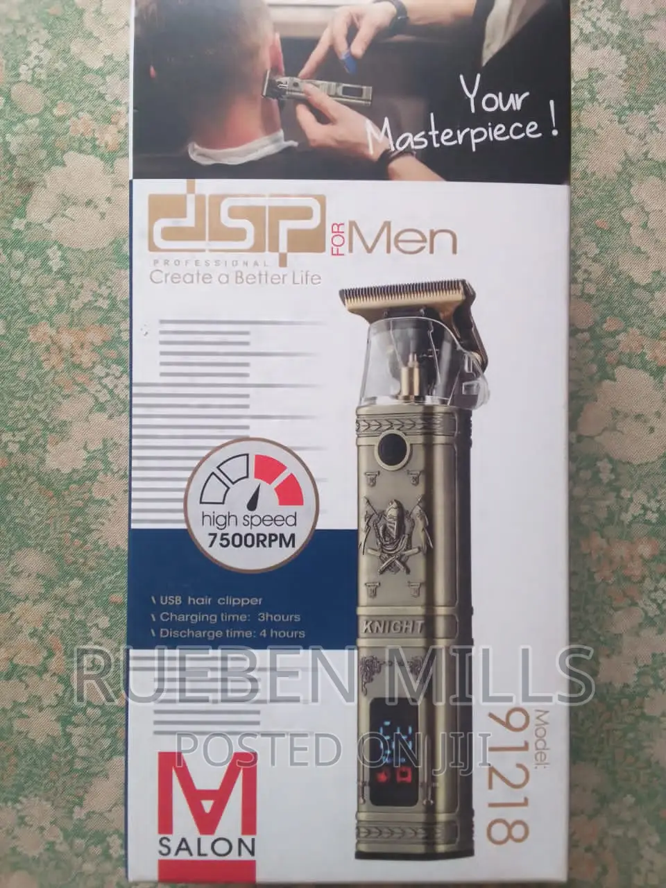 DSP 7500RPM High Speed Beard Trimmer Skin Barbering Machine