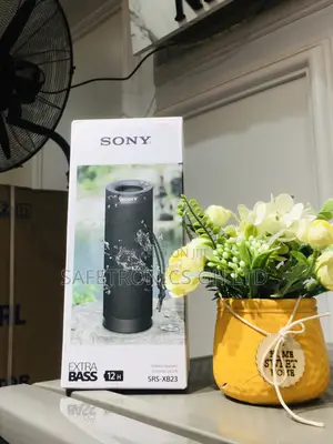 Wireless Bluetooth Black Sony SRS-Xb23 Electric Speaker