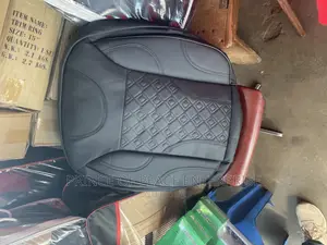 Full Leather Seat Cover Black