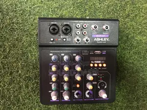 Ashley 4 Channel Professional Multi-Function Audio Mixer