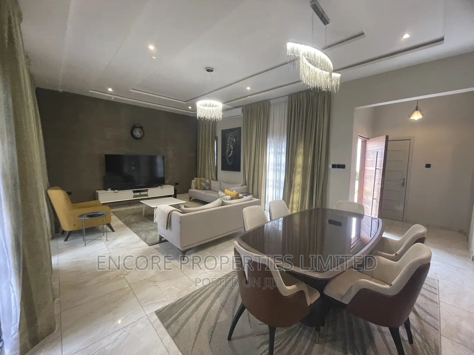 Furnished 4bdrm House in Encore Properties, Akuapim South for sale