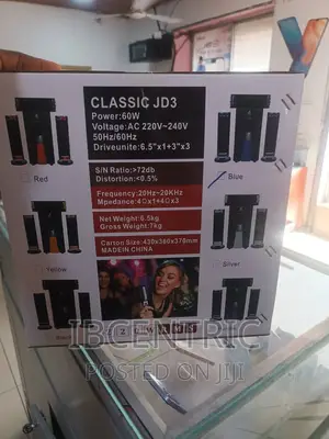 Jc Power Classic Jd3 3.1ch Home Theatre Speaker