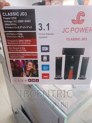 Jc Power Classic Jd3 3.1ch Home Theatre Speaker