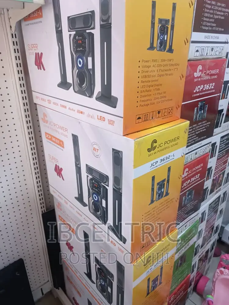 JC Power JCP 3632-L 3.1ch Home Theatre System