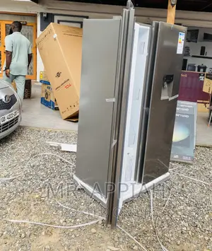 Sealed in Box TCL P520SBN Side by Side Electric Fridge .