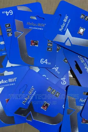 Original Netac 64gb Microsd Memory Card
