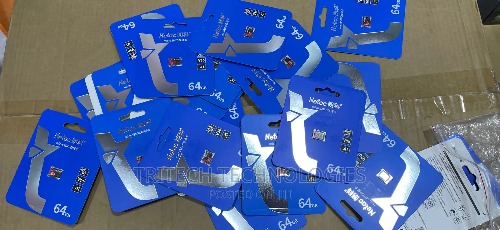Original Netac 64gb Microsd Memory Card