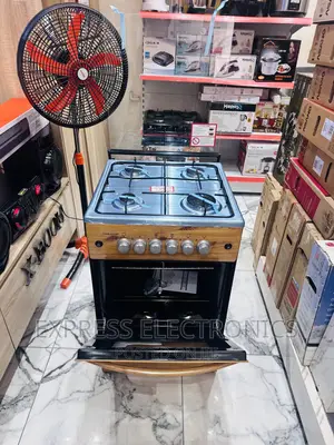4burner Gas Cooker Oven Grill 50/50