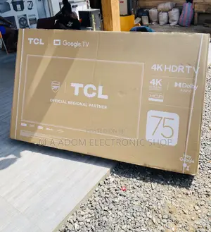 Newly in Stock TCL 75P635 75 Inch HDR Smart Tv.
