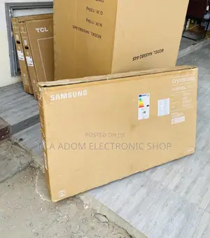Sealed in Box Samsung 50AU8000 50 Inch Crystal Uhd Smart Tv.