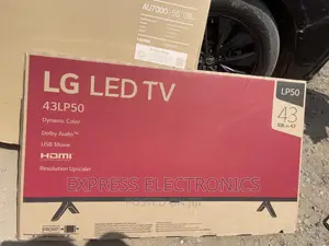 Glossy Black Slim FHD Satellite LG 43”LM5000