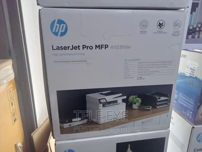 Hp Laserjet Promfp M4103fdw Duplex All-in-One Printer