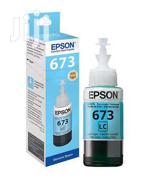 Epson T673 Light Cyan Ink Bottle 70ml