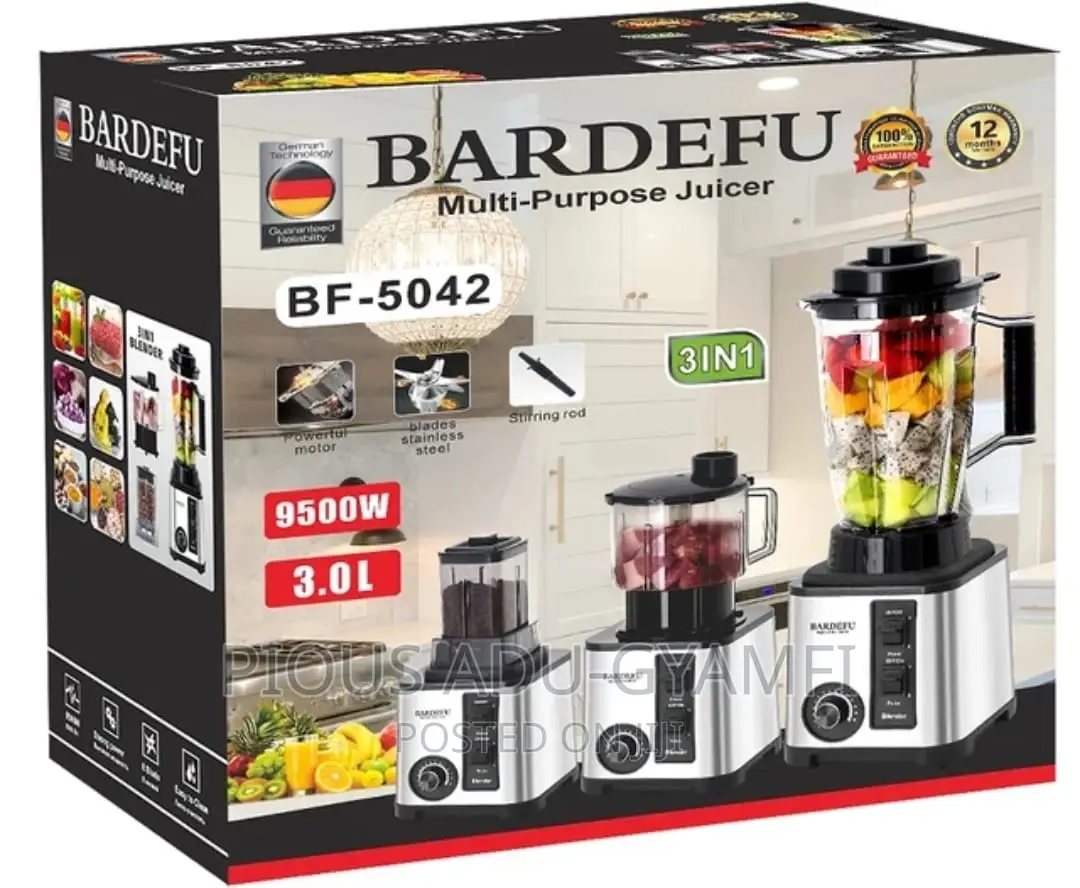 Badefu 3-in-1 Blender