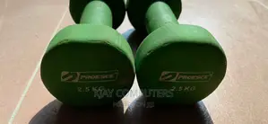 2.5 Kg Rubber Dumbbells