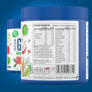 Applied Nutrition Critical Greens Boost Immune System Detox