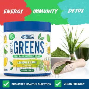 Applied Nutrition Critical Greens Boost Immune System Detox