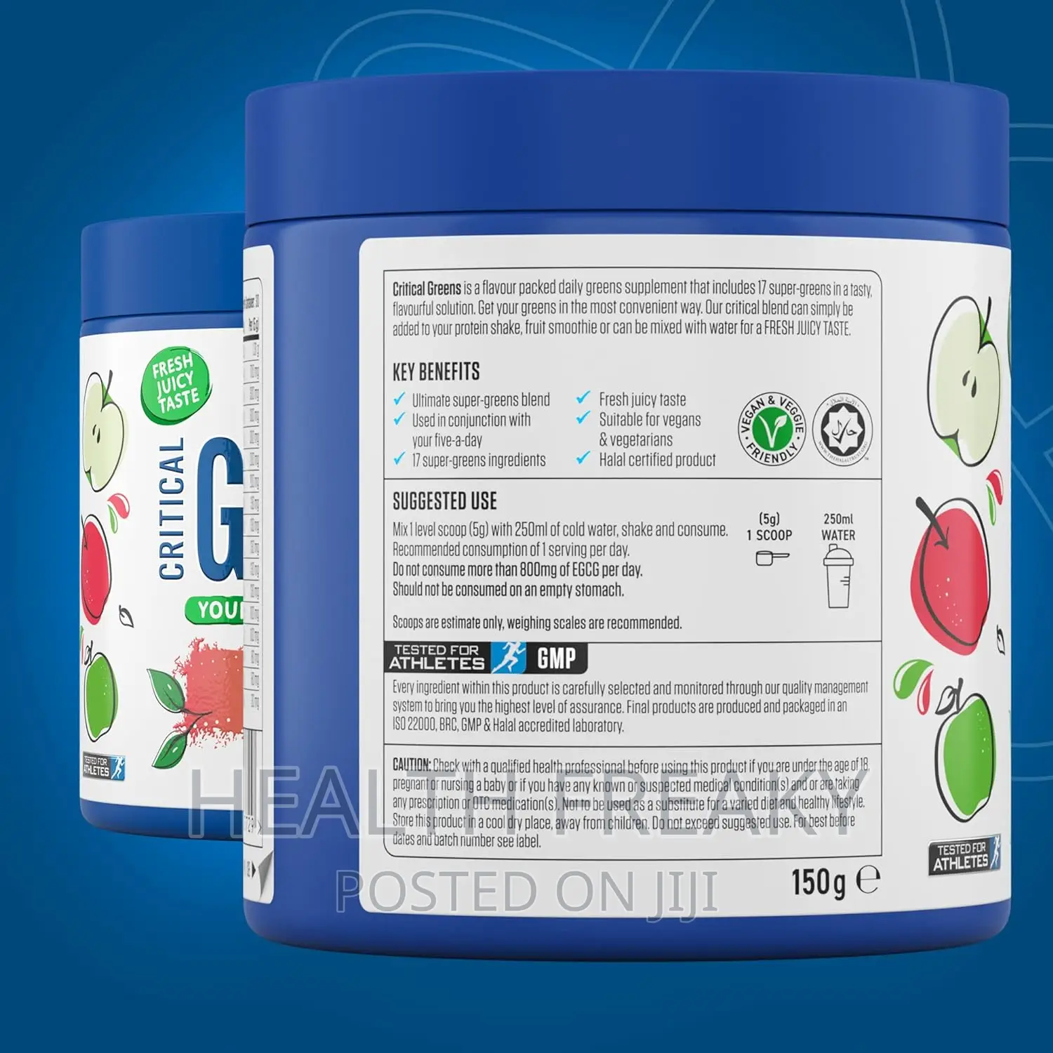 Applied Nutrition Critical Greens Boost Immune System Detox