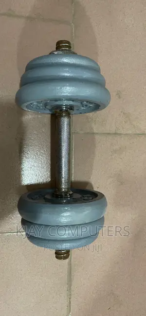 Single 10kg Carbon Steel Dumbbell