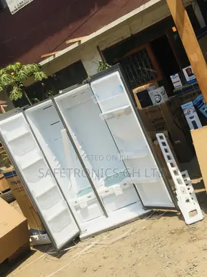 New 607 Liter TCL P520SBN Side by Side Electric Gray Fridge