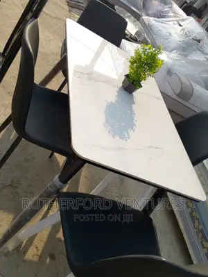Marble Dining Table and Chairs