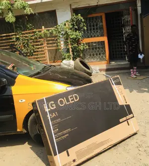 Electric Black Smart LG UHD OLED 55 Inches A1PVA Glossy