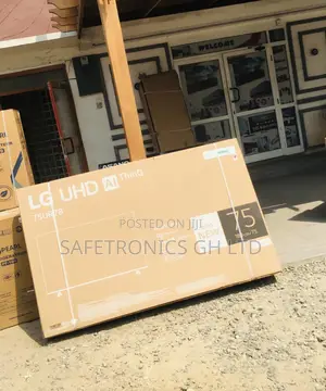 UR78 75 Inches Black Electric UHD Smart LG LED Glossy Tv