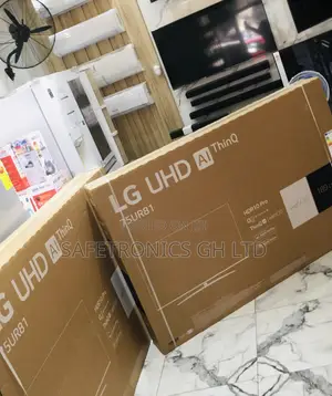 75 Inches Glossy LED Black LG UR81 Smart Electric UHD Tv