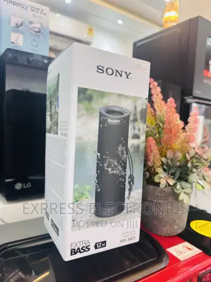 Black Designed to Last Bluetooth Speakers SONY XB 23